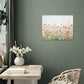 Wildflower Beach High Gloss Metal Art Print