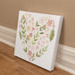Boho Style Heart Gallery Wrapped Canvas