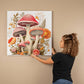 Mushroom Gallery Wrapped Canvas Wall Decor
