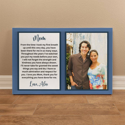 Personalized Mom Photo Gallery Wrapped Canvas