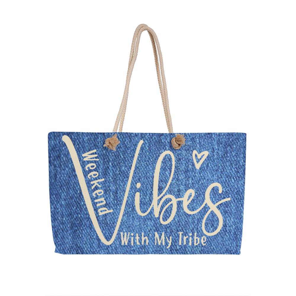 Weekend Vibes Weekender Tote Bag