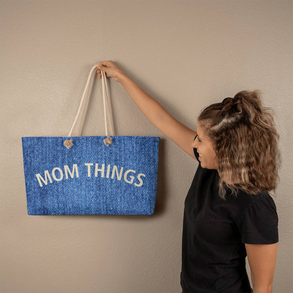 MOM THINGS Weekender Tote Bag