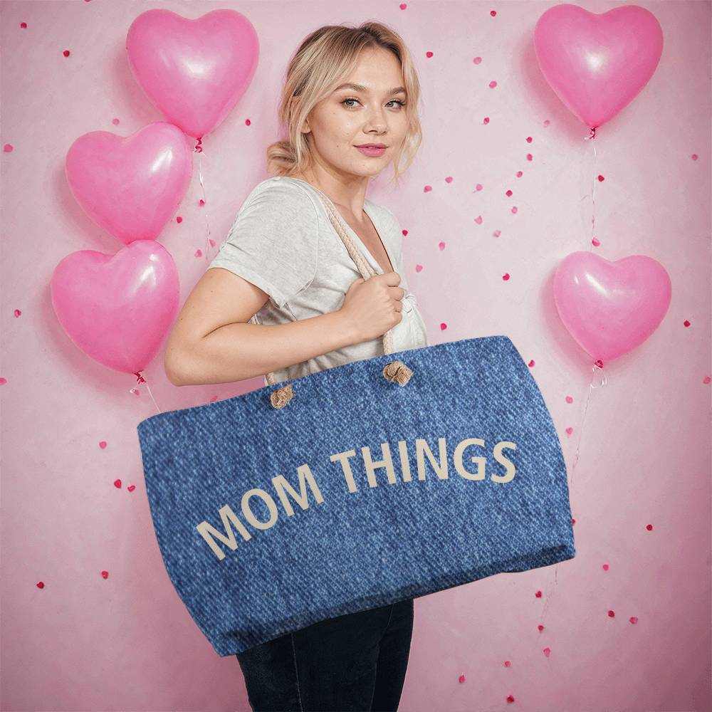 MOM THINGS Weekender Tote Bag