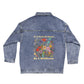 Be A Wildflower Oversized Women's DTG Denim Jacket