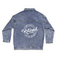 Personalized Officially Retired Oversized Women's DTG Denim Jacket