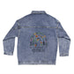 Personalized Chose Kindness Oversized Women's DTG Denim Jacket
