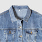 Custom Baseball Is My Favorate Season Men's DTG Denim Jacket