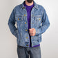 Custom Baseball Is My Favorate Season Men's DTG Denim Jacket