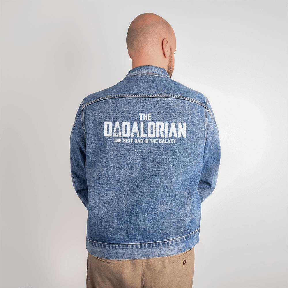 Dadalorian Men's DTG Denim Jacket