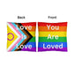 PRIDE Love Is Love Indoor/Outdoor Pillow