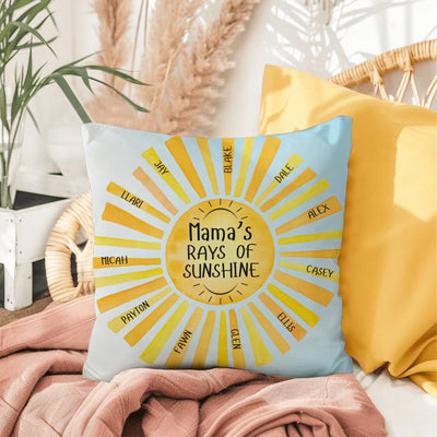 Mama's Rays Of Sunshine Indoor/Outdoor Pillow