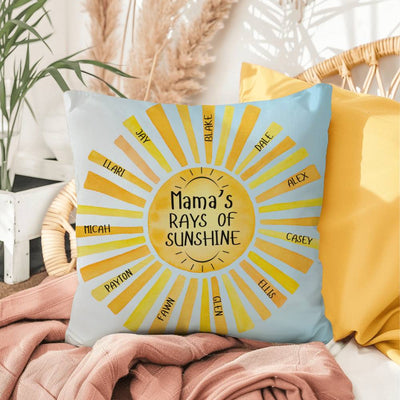 Mama's Rays Of Sunshine Indoor/Outdoor Pillow