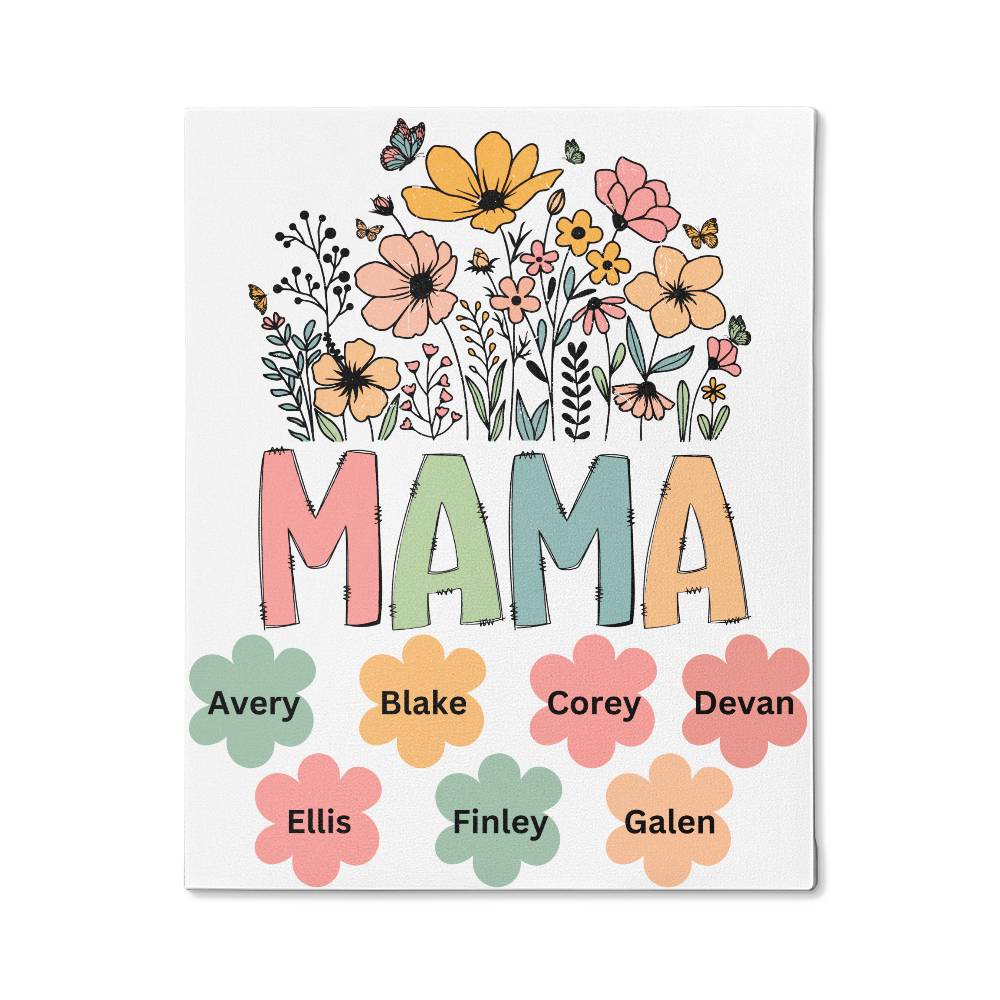 Mama Gallery Wrapped Canvas