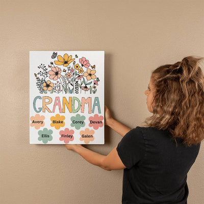 Grandma Gallery Wrapped Canvas