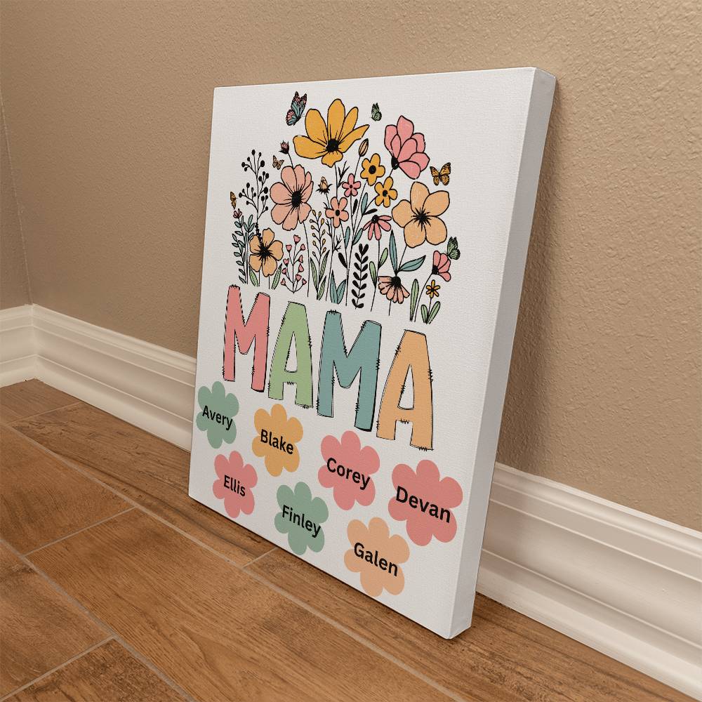 Mama Gallery Wrapped Canvas