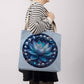 MadamPOTUS47 Blue Lotus & Pearls Harris Election  Classic Tote Bag