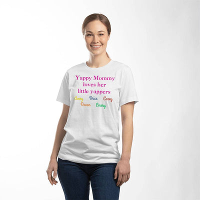 Yappy Mommy Little Yappers Jersey Tee Bella + Canvas 3001