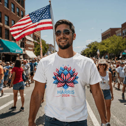 Lotus Harris Election 2024 Bella + Canvas Jersey Tee