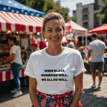 Black Women Do Election Bella + Canvas 3001 Jersey Tee