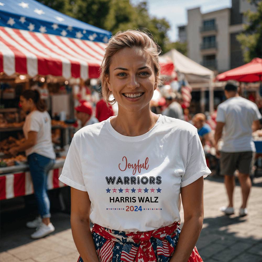 Joyful Warriors Election Bella + Canvas Jersey Tee
