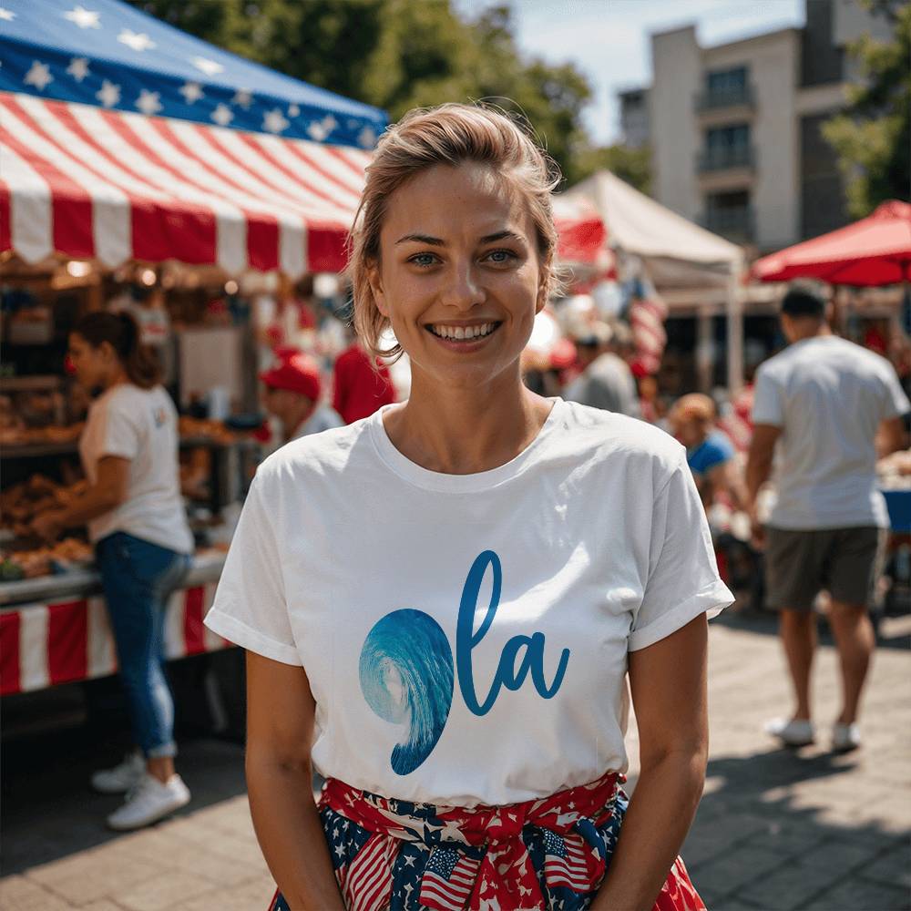 Kamala Blue Wave Election Bella + Canvas Jersey Tee