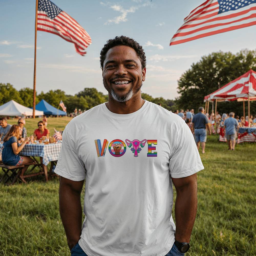 VOTE Harris Election Bella + Canvas Jersey Tee