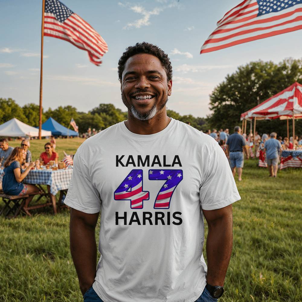 Harris 47 Election Bella + Canvas Jersey Tee