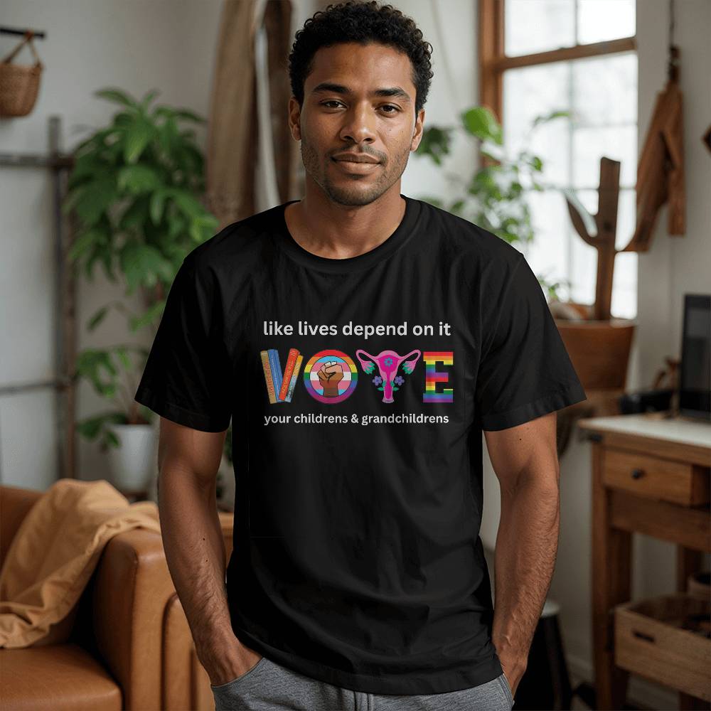 VOTE Election Bella + Canvas 3001 Jersey Tee