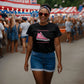 The Future Is Femail Election Bella + Canvas 3001 Jersey Tee