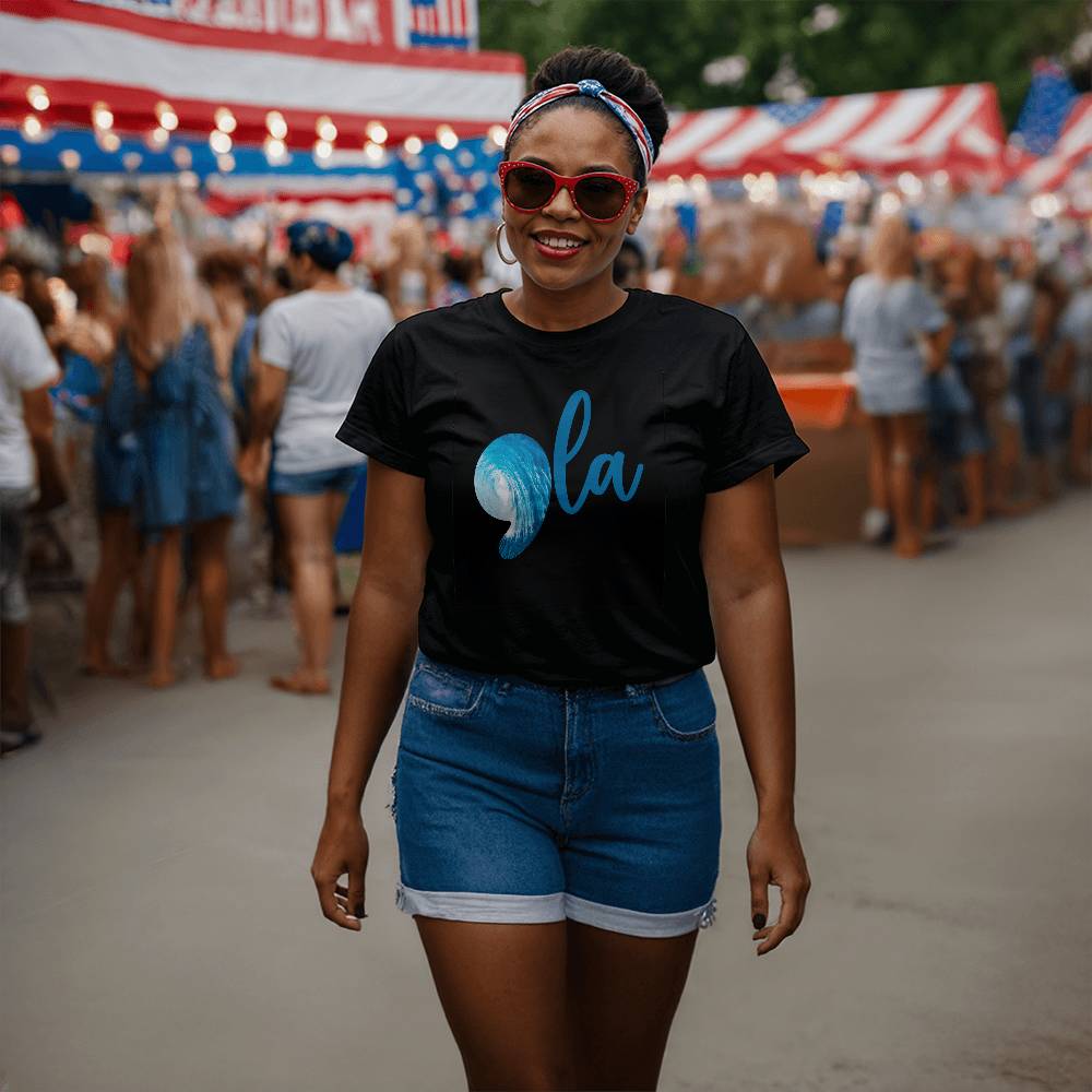 Kamala Blue Wave Election Bella + Canvas Jersey Tee