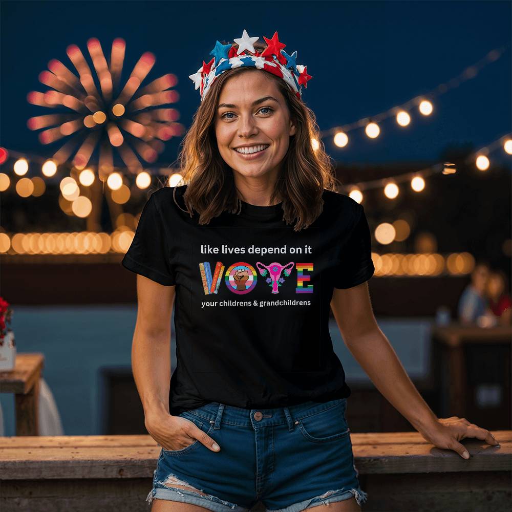 VOTE Election Bella + Canvas 3001 Jersey Tee