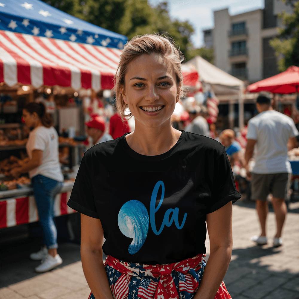 Kamala Blue Wave Election Bella + Canvas Jersey Tee