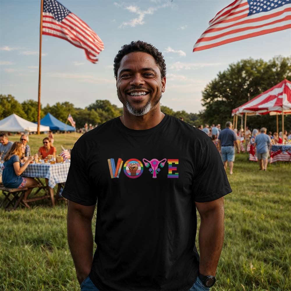 VOTE Harris Election Bella + Canvas Jersey Tee