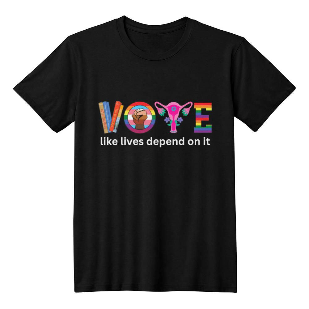 VOTE Harris Election Bella + Canvas Jersey Tee