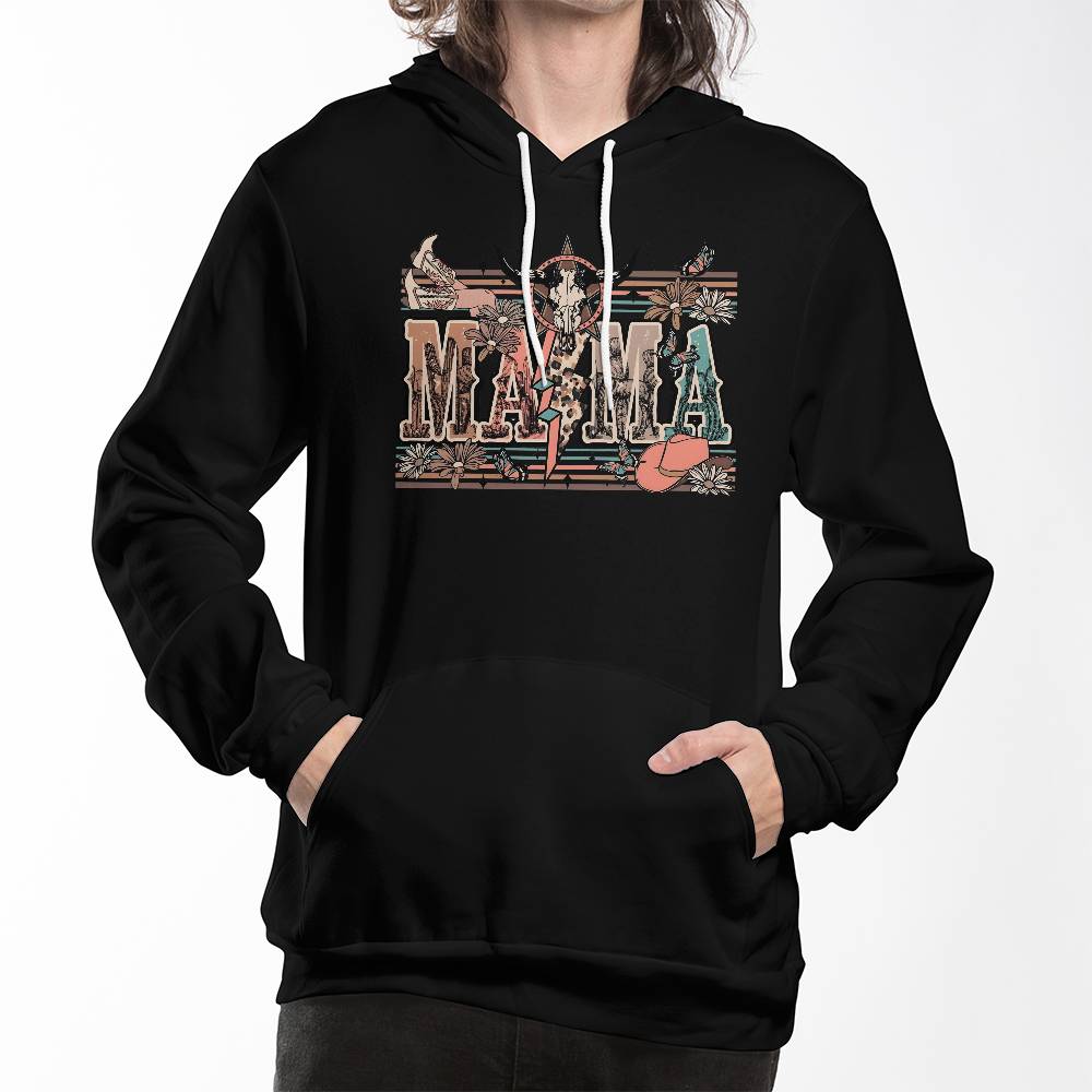 Western Mama Bella + Canvas 3719 Pullover Fleece Hoodie