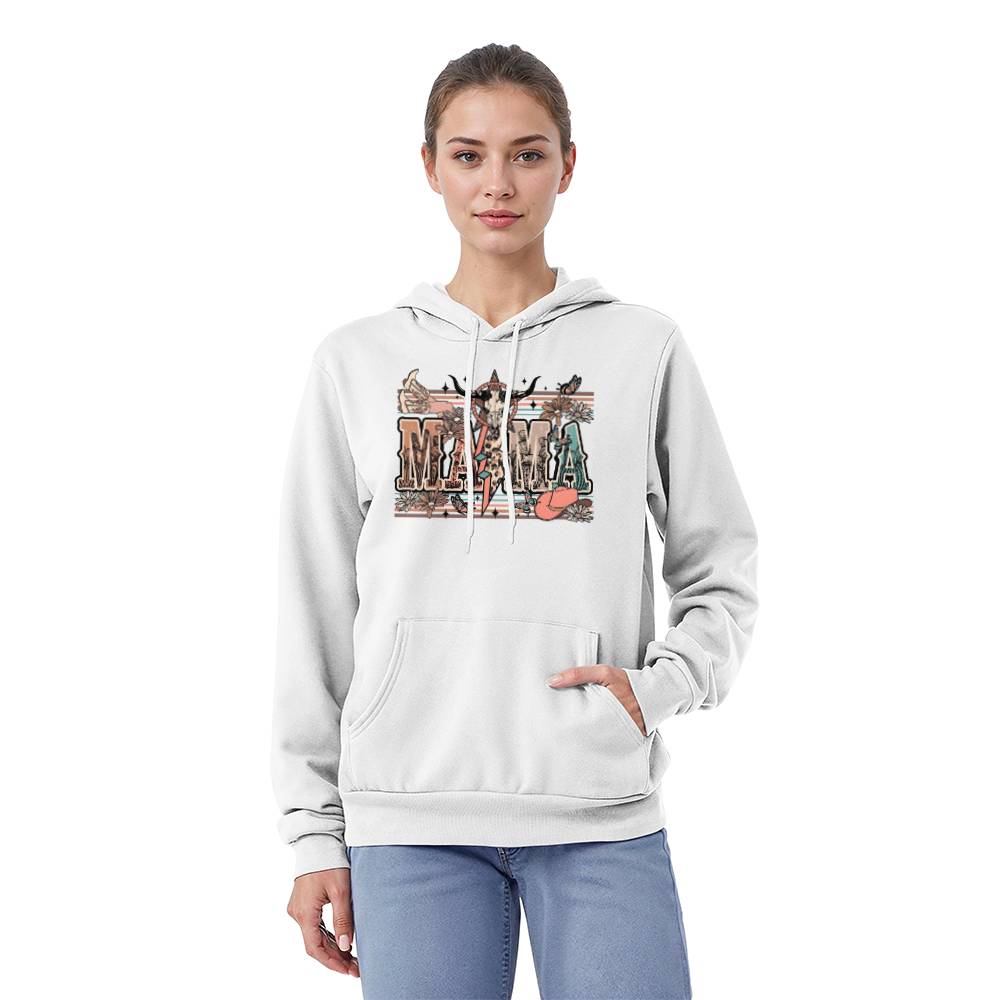 Western Mama Bella + Canvas 3719 Pullover Fleece Hoodie