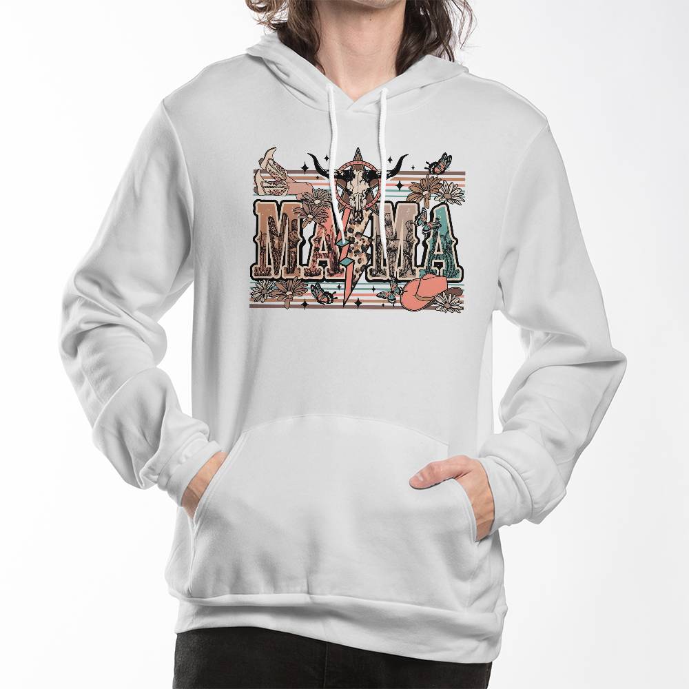 Western Mama Bella + Canvas 3719 Pullover Fleece Hoodie