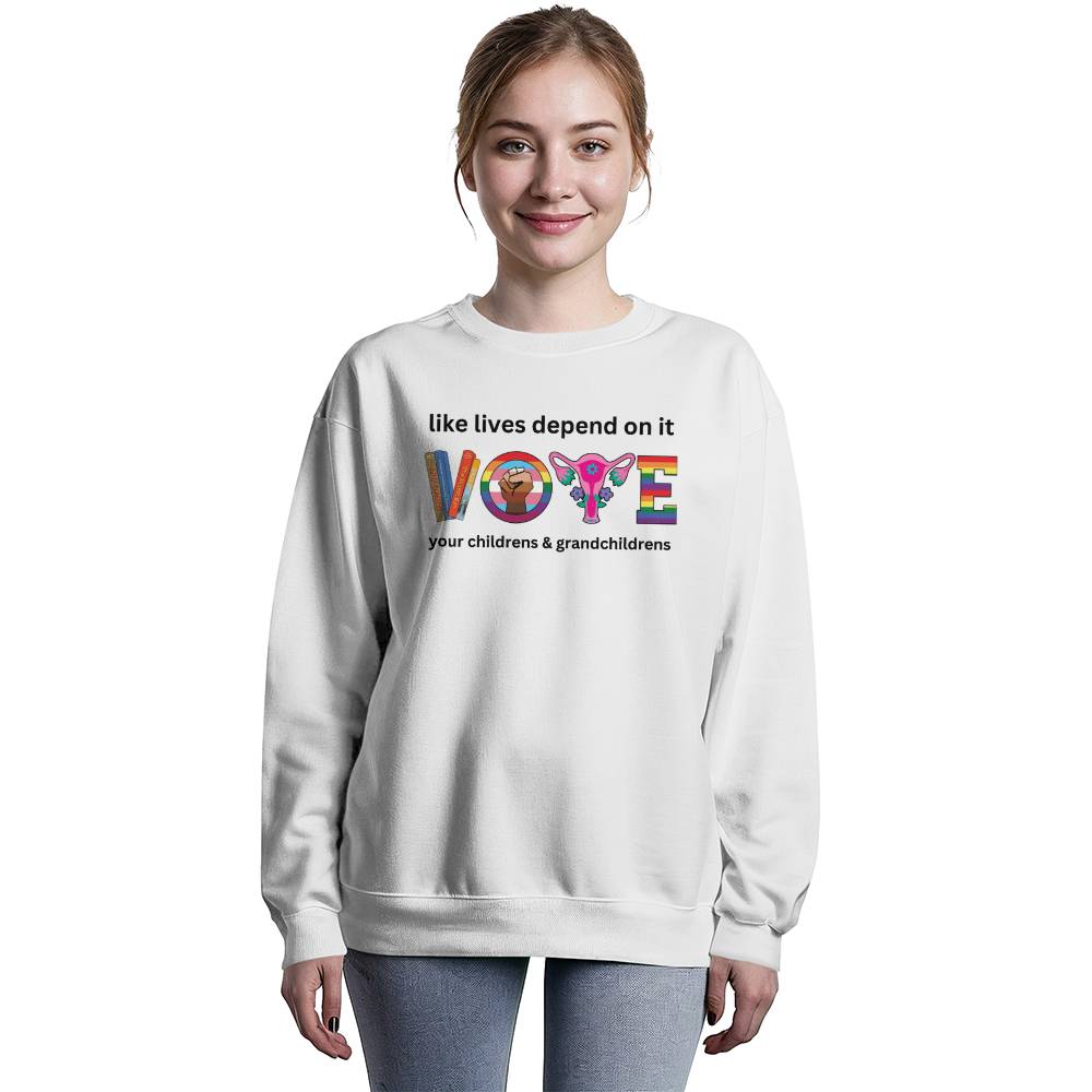 VOTE Bella + Canvas 3945 Unisex Crewneck