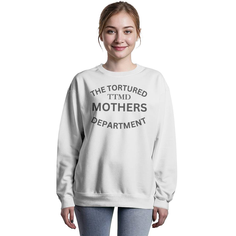 The Tortured Mothers Department Unisex Crewneck Sweatshirt Bella + Canvas 3945