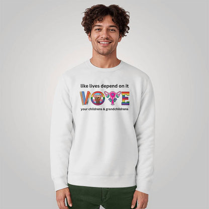 VOTE Election Bella + Canvas 3945 Unisex Crewneck