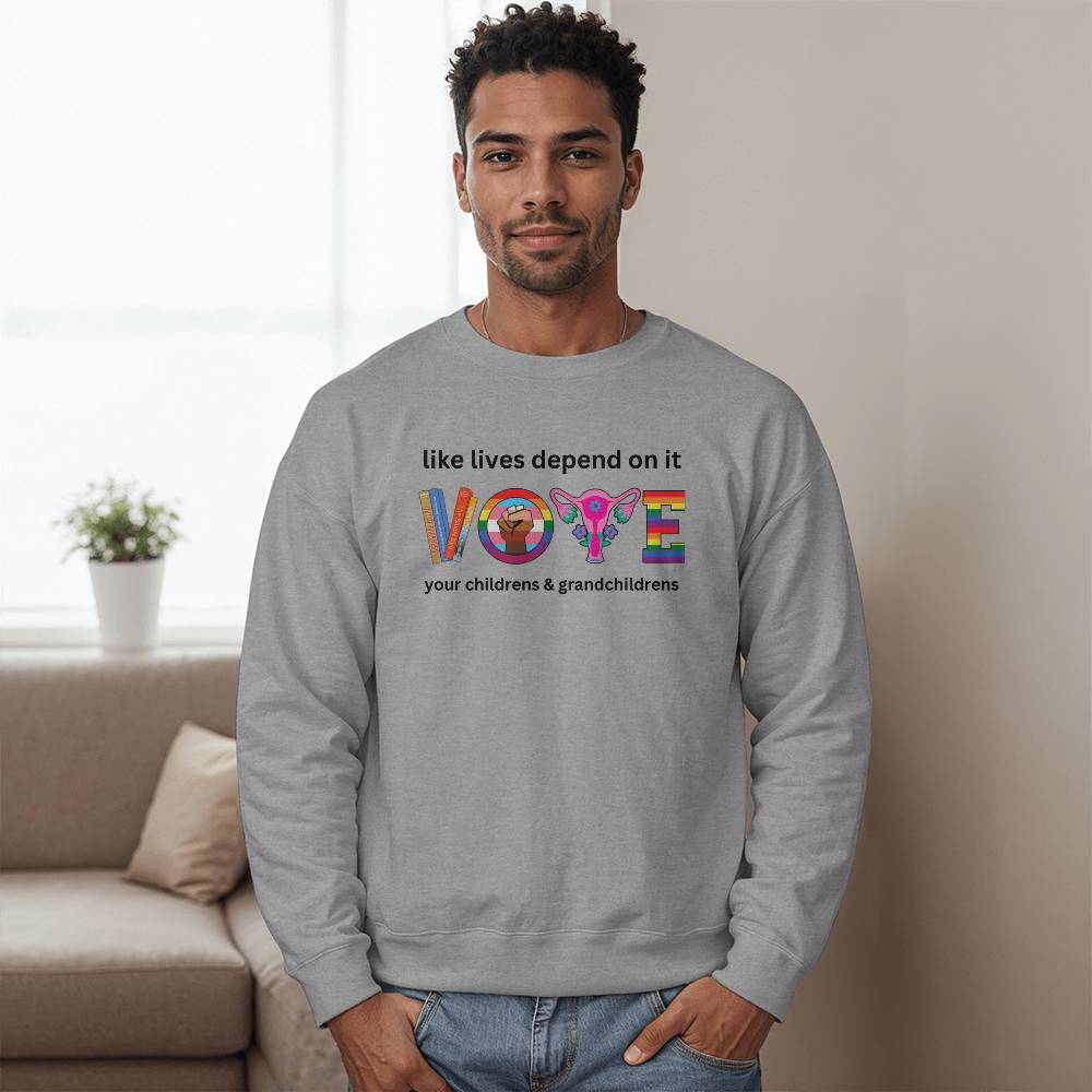 VOTE Election Bella + Canvas 3945 Unisex Crewneck