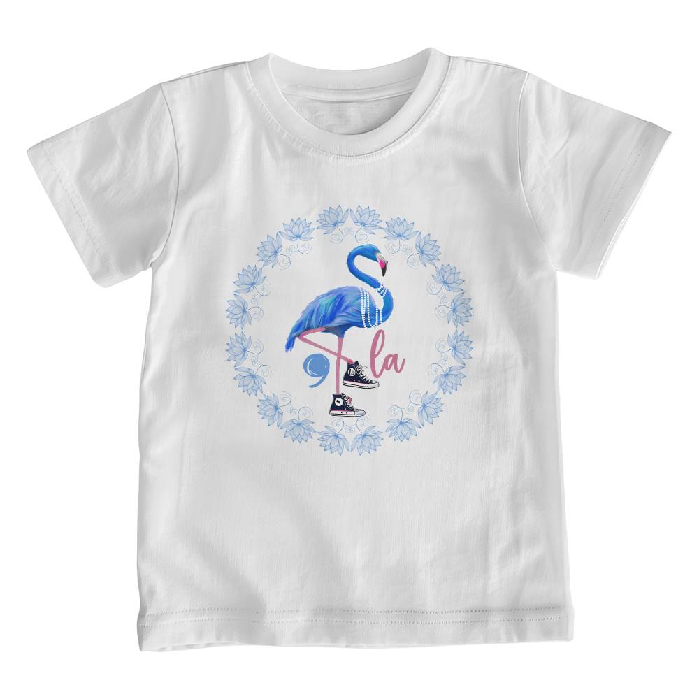 Flamingo Kamala Harris Election Bella + Canvas Youth T-Shirt