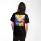 PRIDE Flag You Are Loved Bella + Canvas 3001 Jersey Tee
