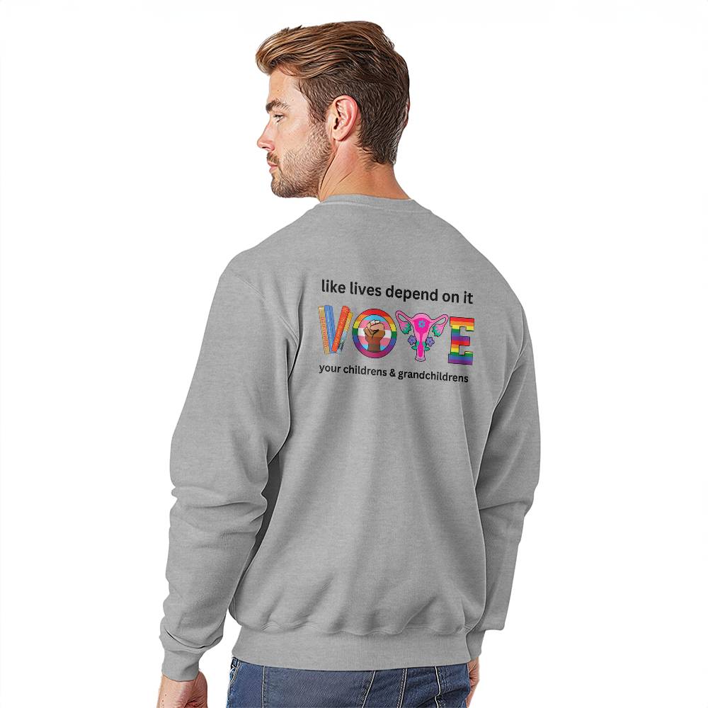 VOTE Bella + Canvas 3945 Unisex Crewneck