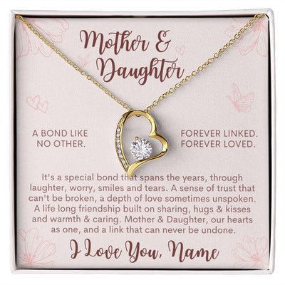 Mother & Daughter, Forever Love Necklace