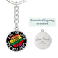All For Love Love For All Keychain