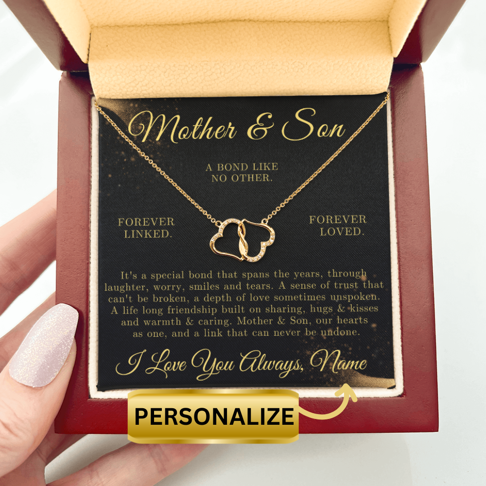 Mother And Son, Everlasting Love Necklace