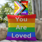 PRIDE Love Is Love Indoor/Outdoor Pillow