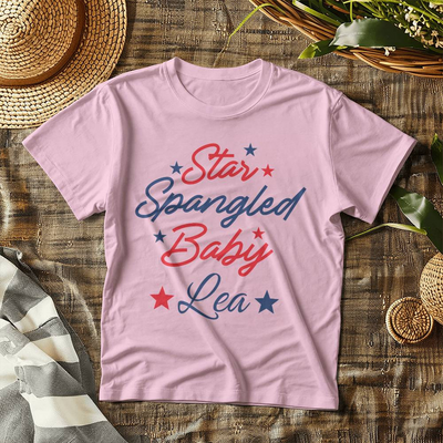 Personalized Star Spangled Baby Jersey Tee Bella + Canvas