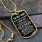 Son, As You Grow Older, Dog Tag Necklace, Holiday